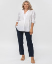 Made in Italy HARRY Slim Fit Pants for Office Navy